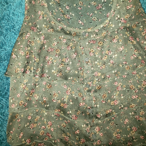 Sheer Ruffle Tank - Picture 2 of 2